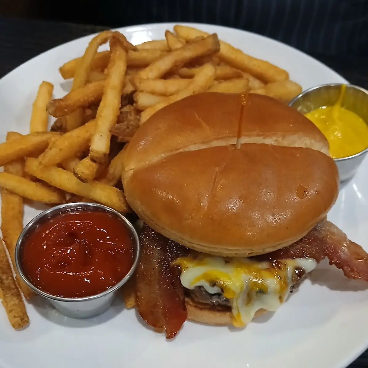 Burger with Fries