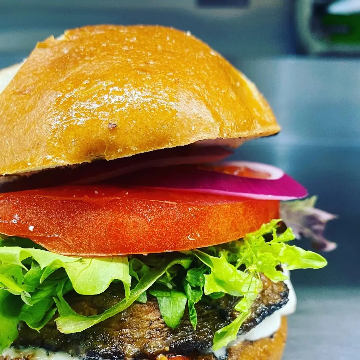 Portabella Mushroom Burger