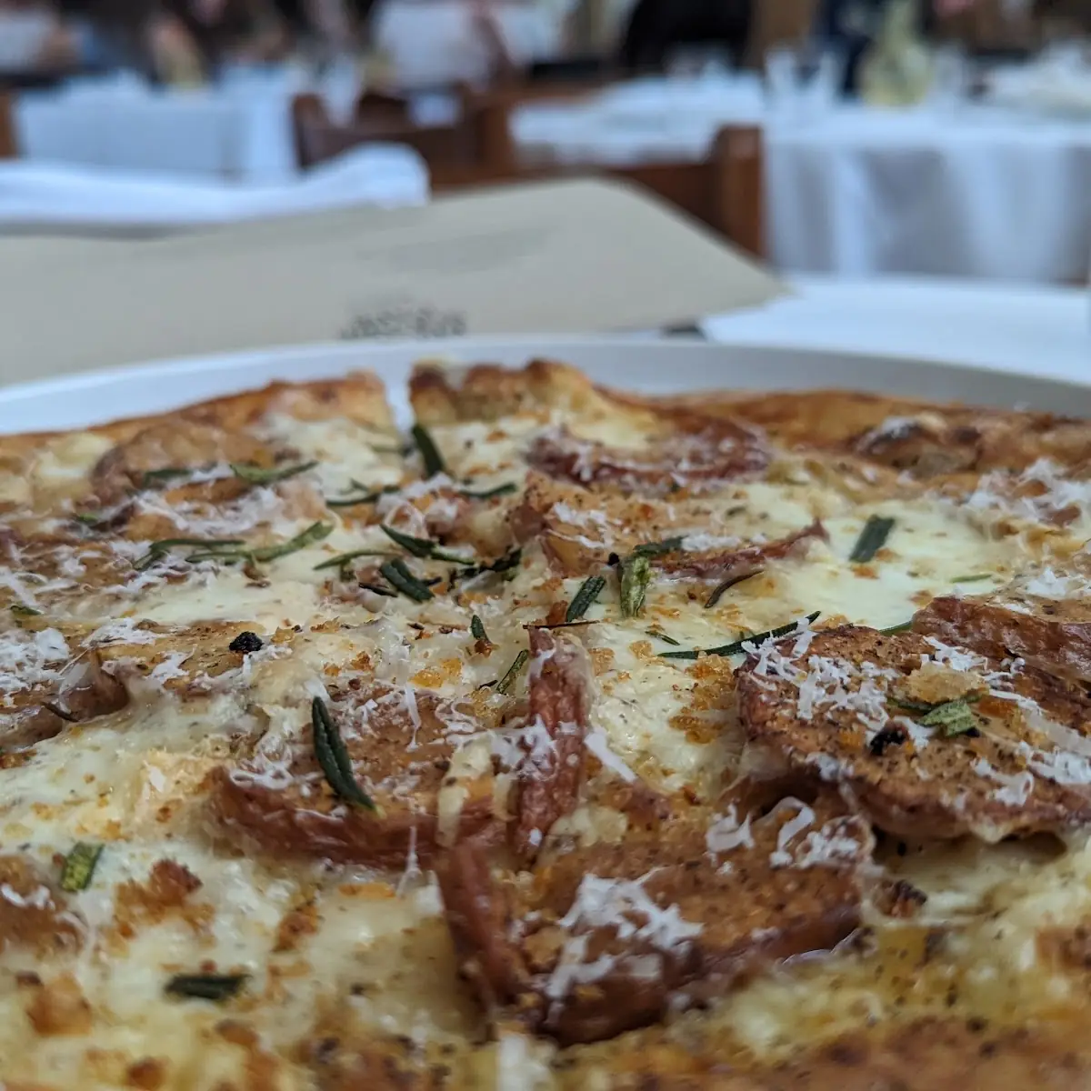 Potato Pizza Margherita