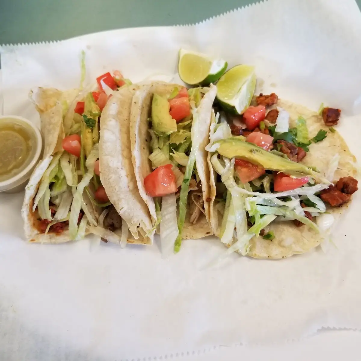 Chicken Tacos with Everything