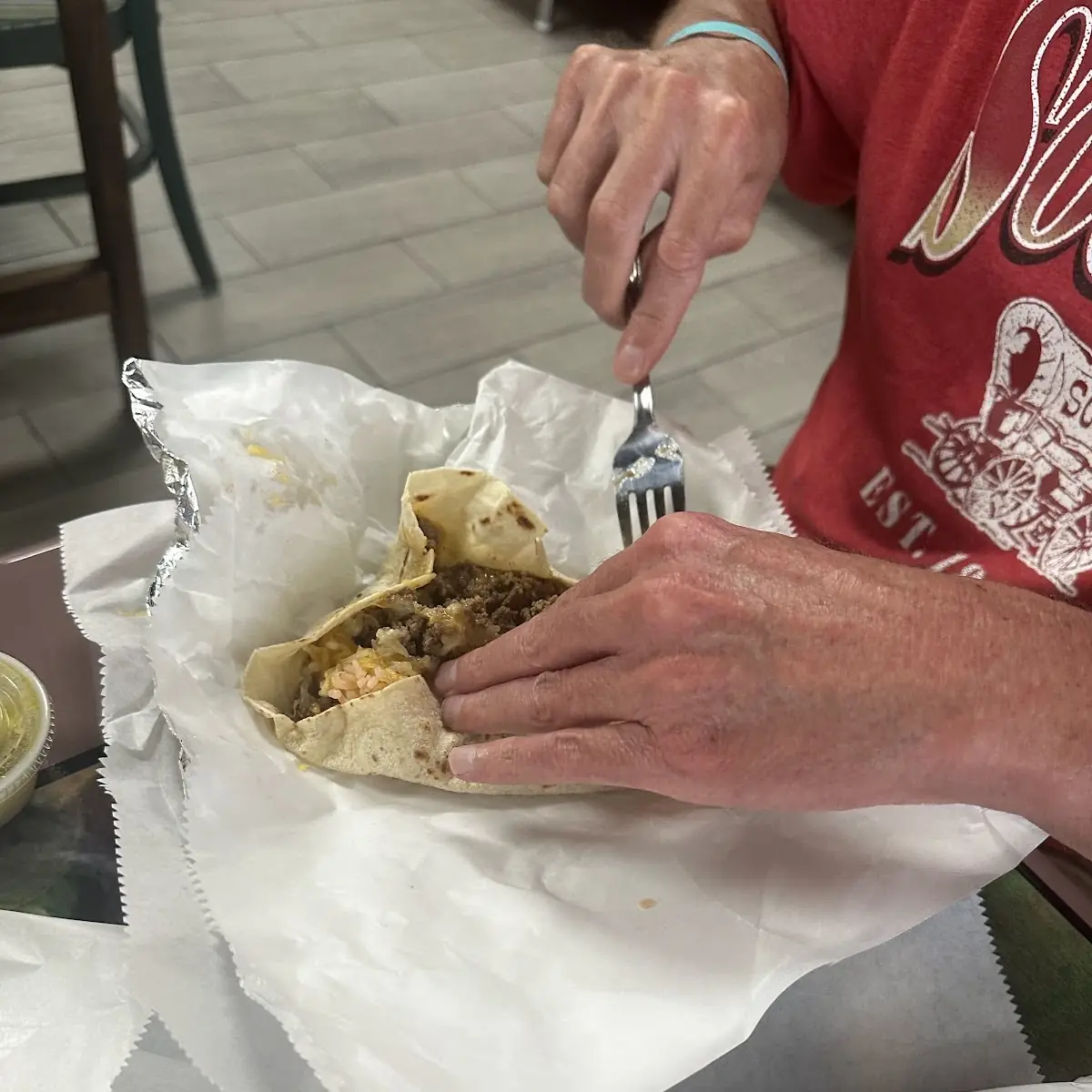 Ground Beef Burrito