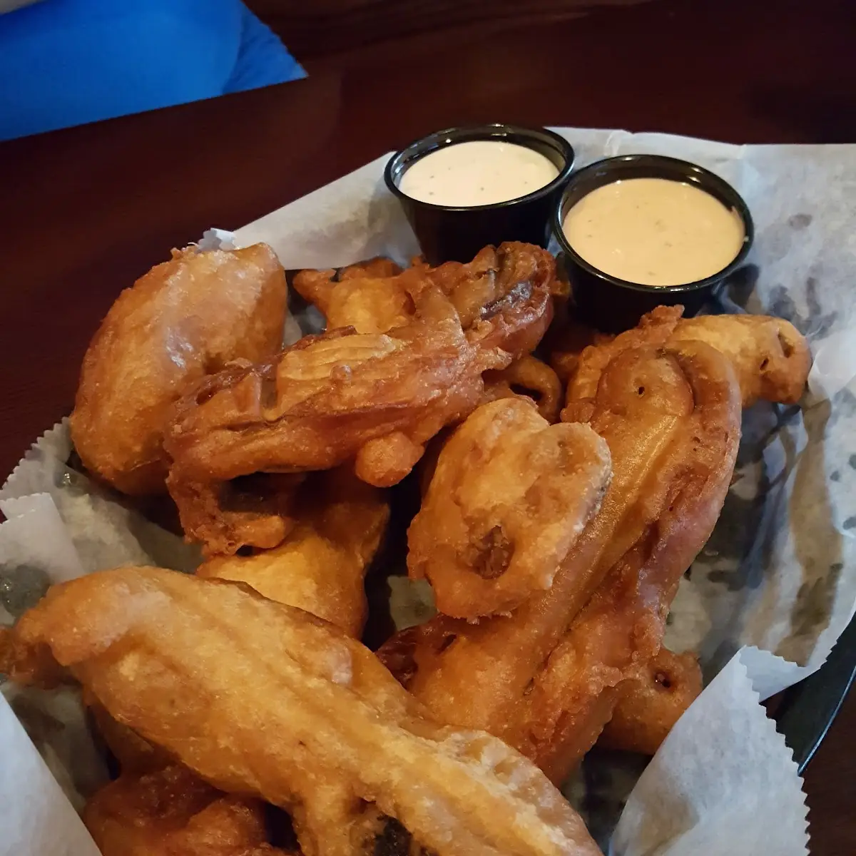 Deep Fried Portobello Mushrooms
