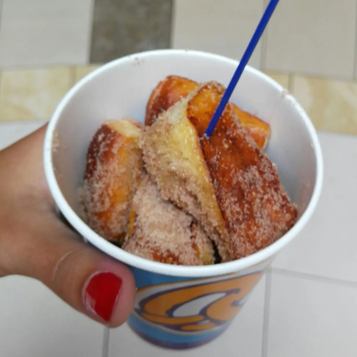 Sugared Pretzel Bites