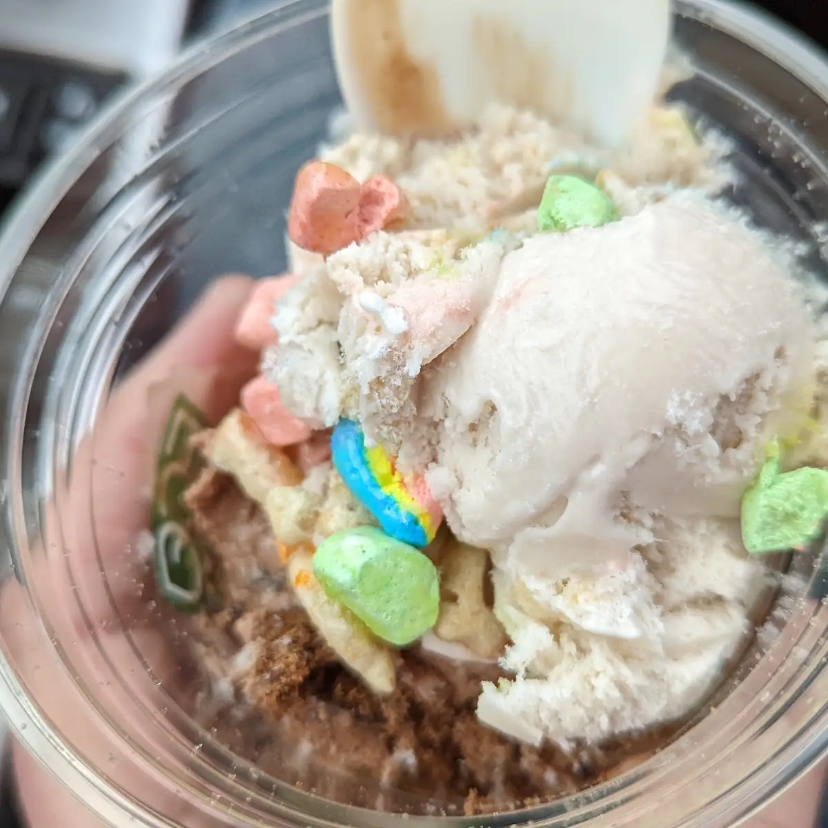 Lucky Charm & Thin Mint Ice Cream