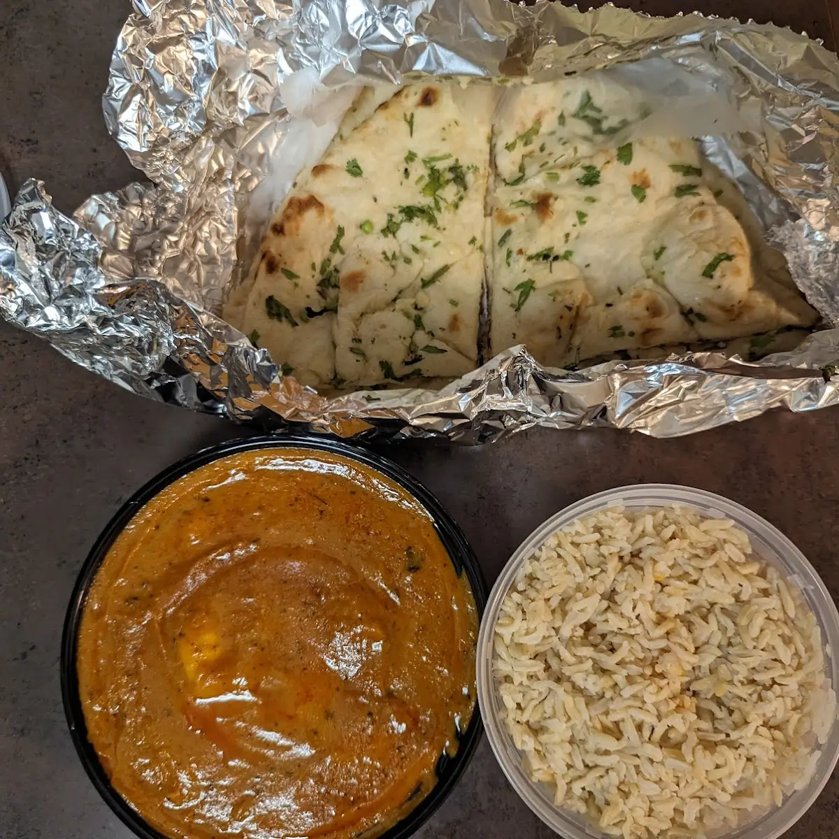 Shrimp Saag(Shrimp with Spinach)