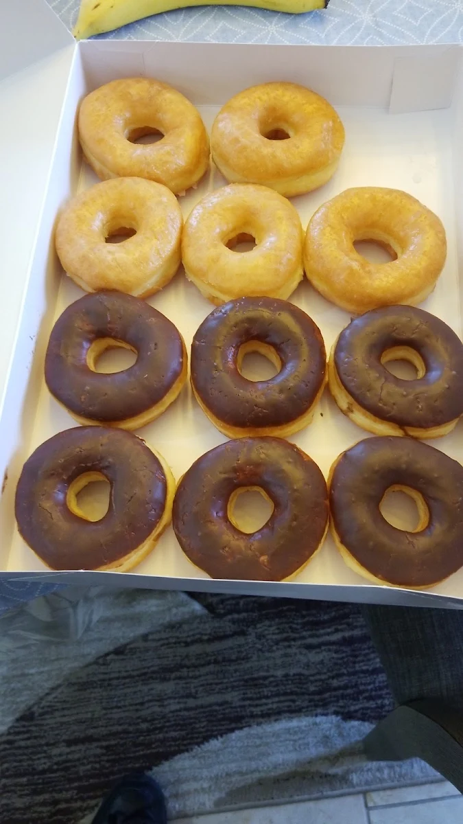 Glanced and Chocolate Donuts