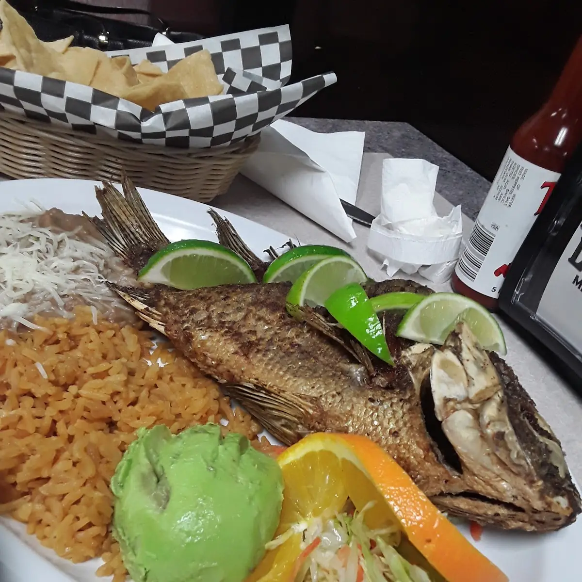 Mojarra Frita Fried Tilapia