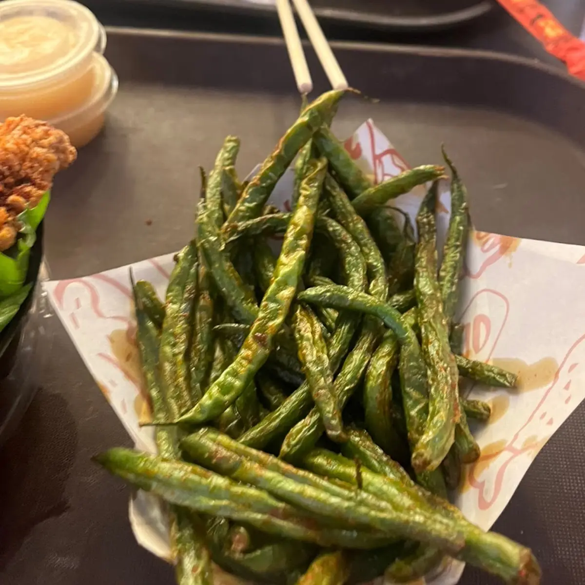 Fried String Bean Habas Fritas