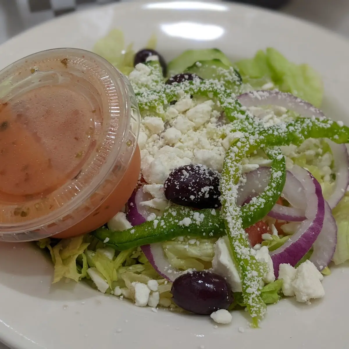 Salad with Feta Cheese