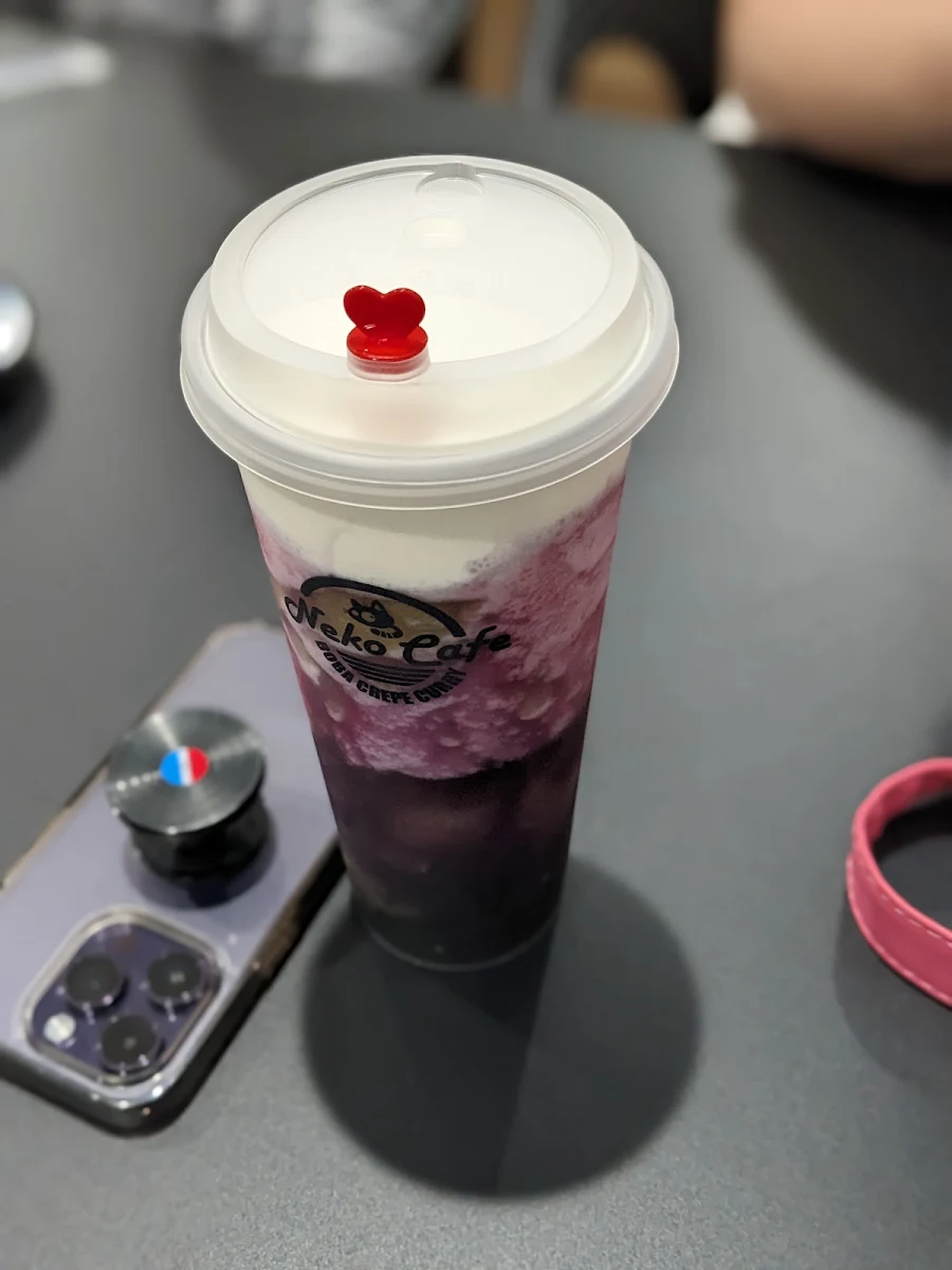 Grape Cheese Foam