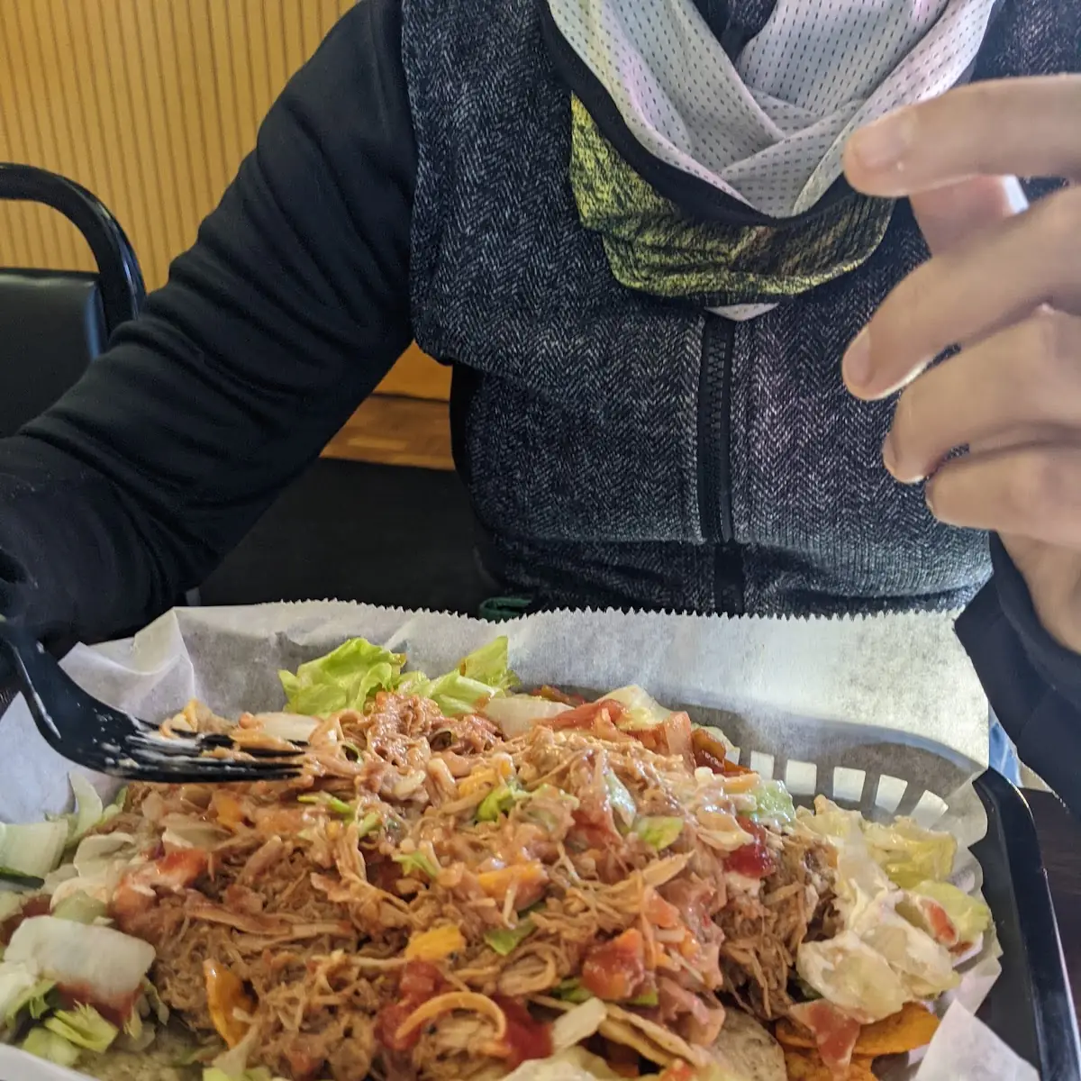 BBQ Chicken Nachos