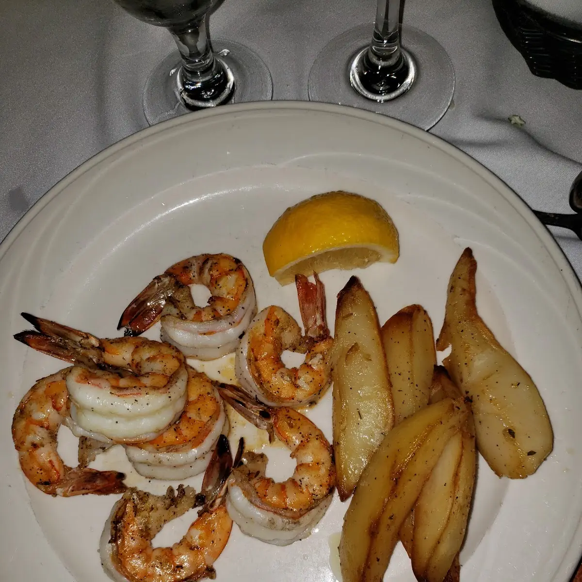 Grilled Shrimp and Potatoes