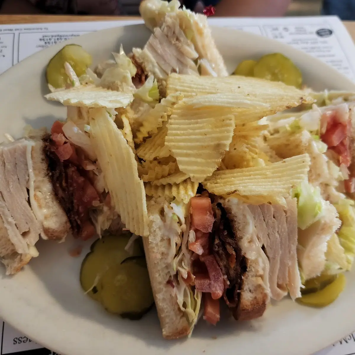 Turkey Club Sandwich