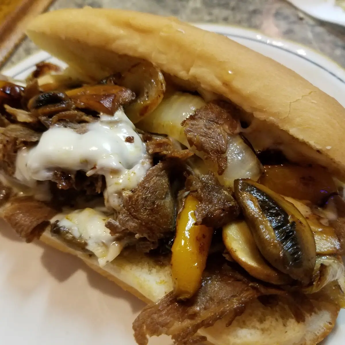 Loaded Philly Cheesesteak