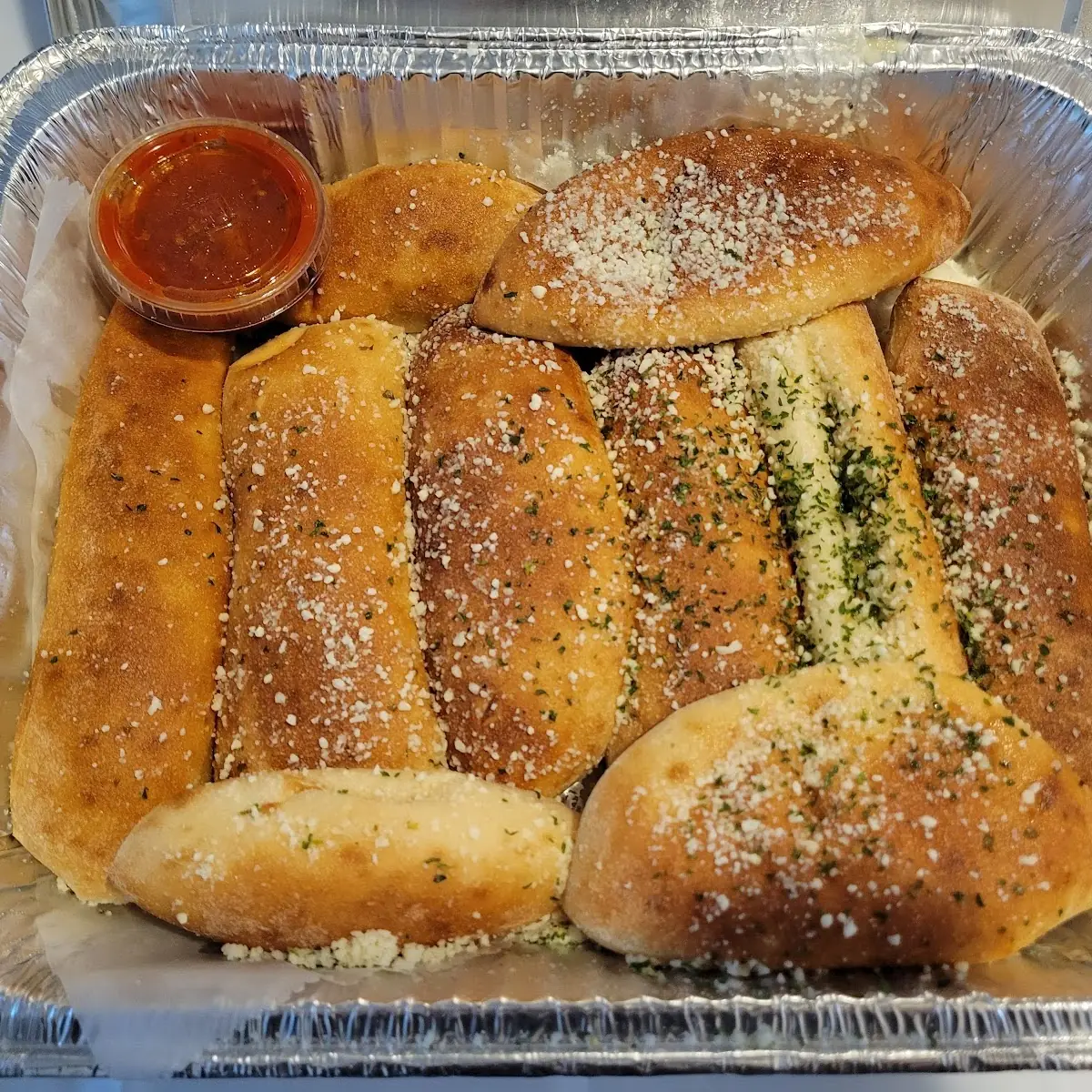 Breadsticks with Marinara Sauce