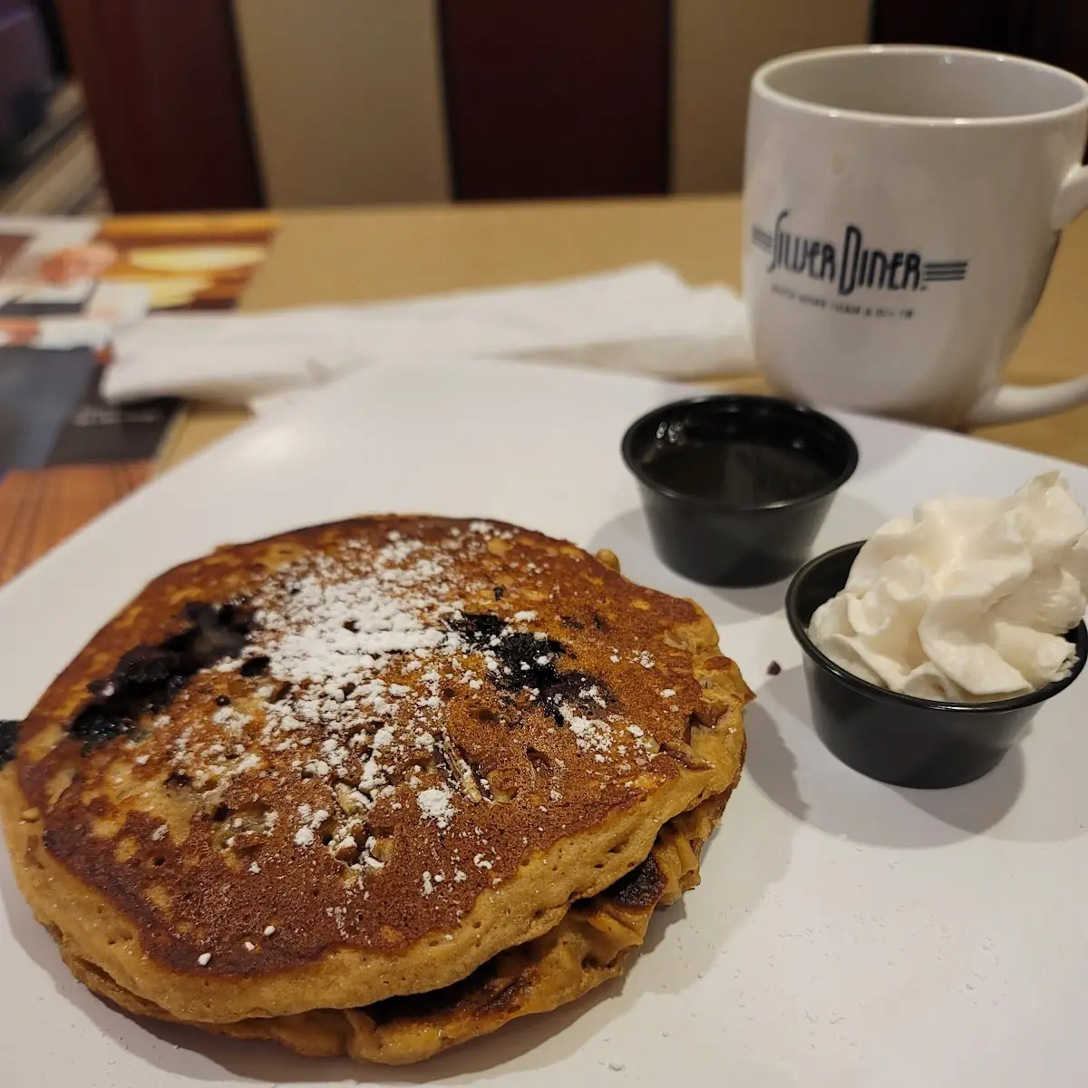 Silver Dollar Buttermilk Pancakes