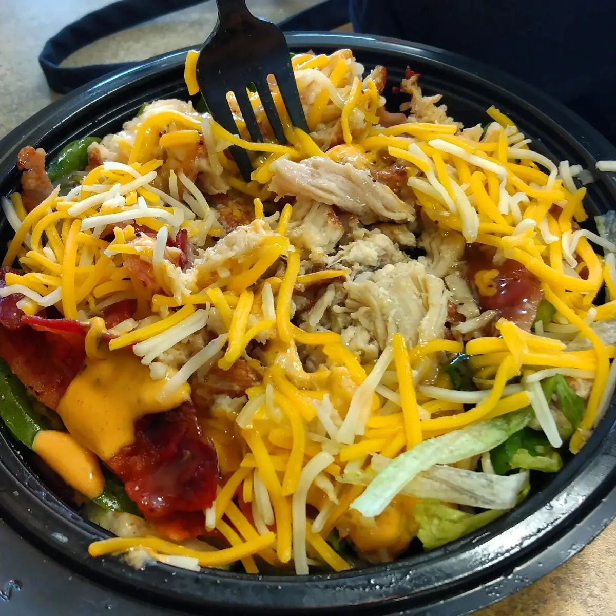 Rotisserie Chicken Bacon Protein Bowl
