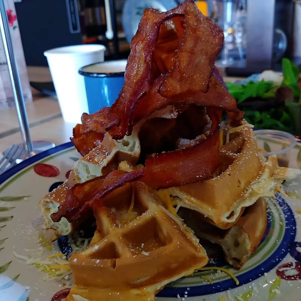 Bacon Waffles