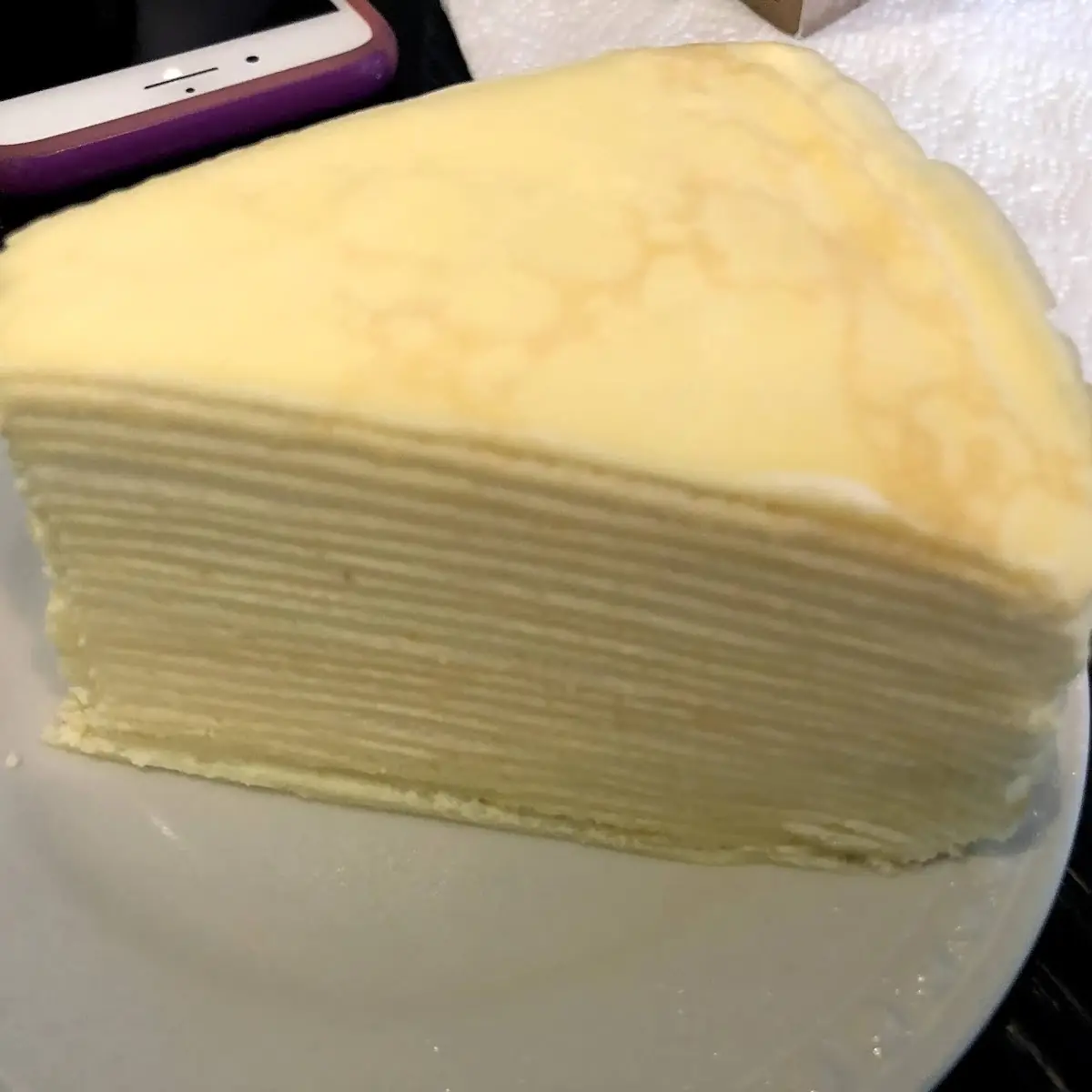 Durian Mille Crepe Cake