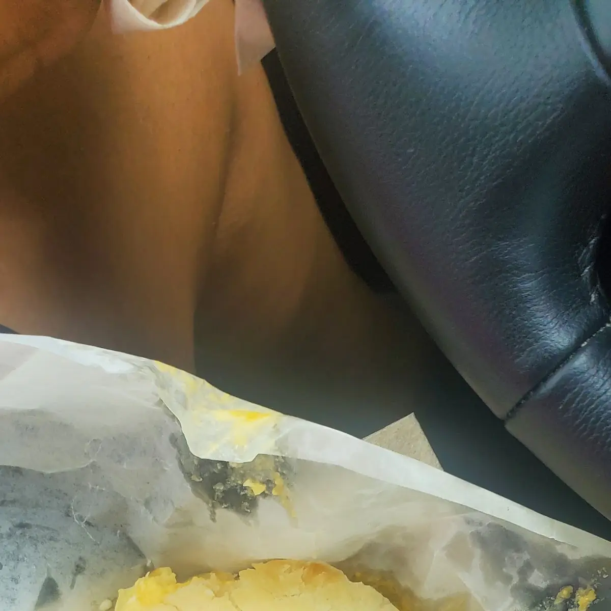 Eggs and Cheese Biscuit Sandwich