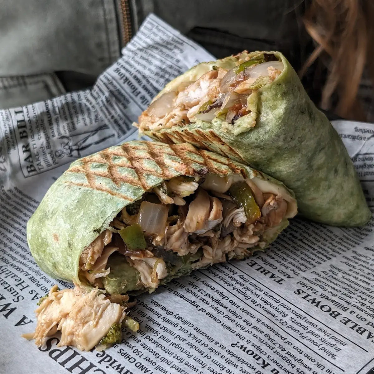 Teriyaki Chicken Wrap