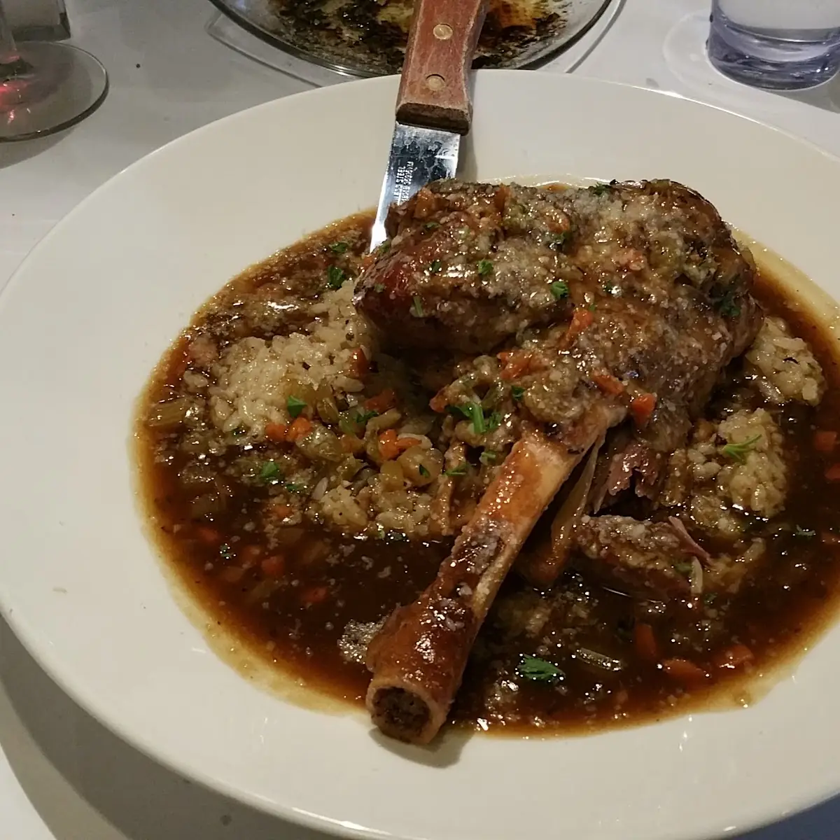 Lamb Shank Osso Bucco
