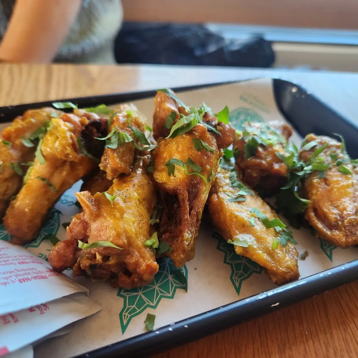 Green Thai Curry Wings