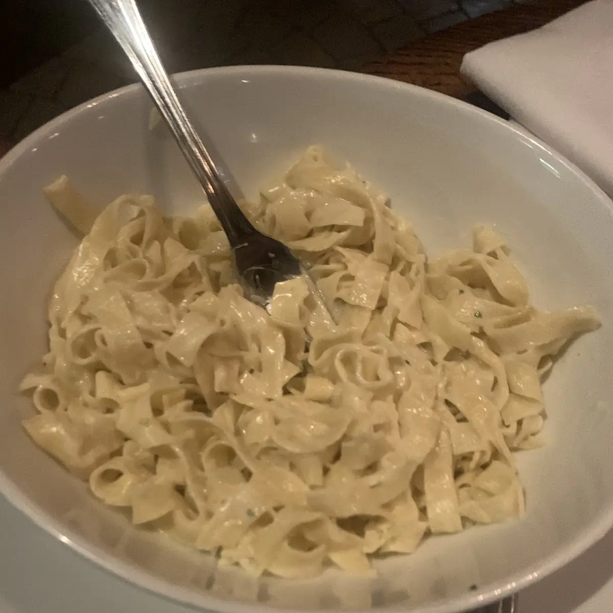 Fettuccine Alfredo