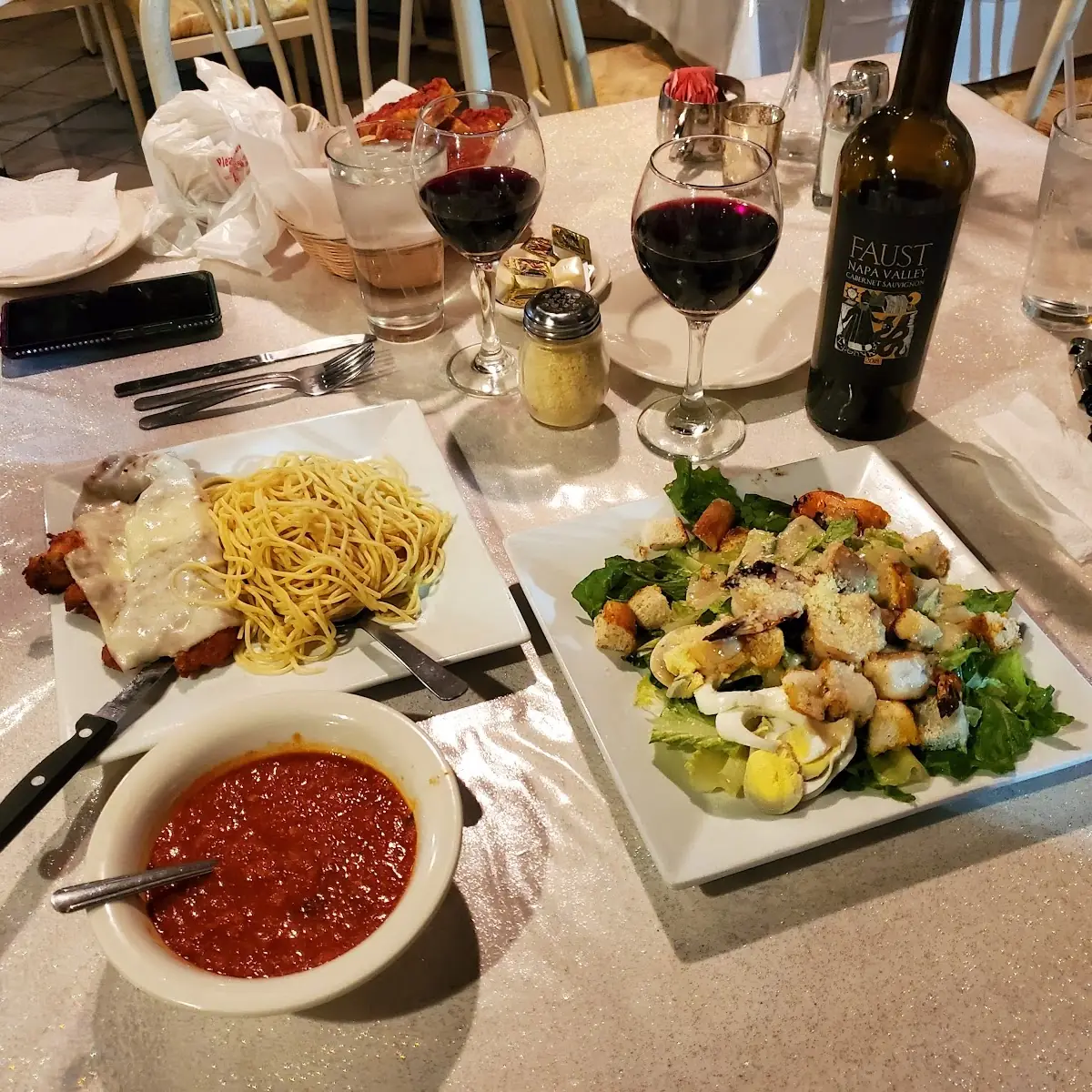 Caesar Salad with Grilled Shrimp