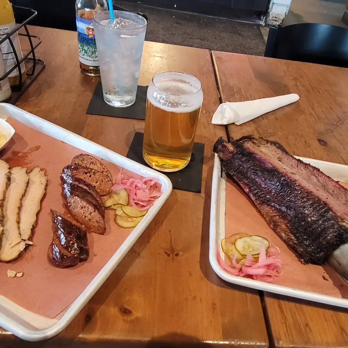 Brisket and French Fries