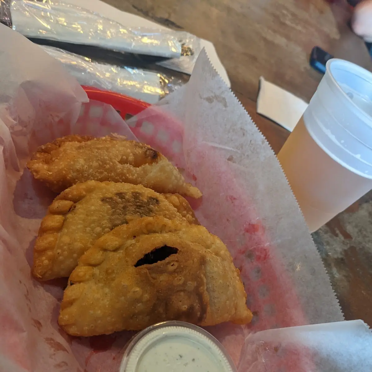 Mozzarella Sticks Empanada Trio