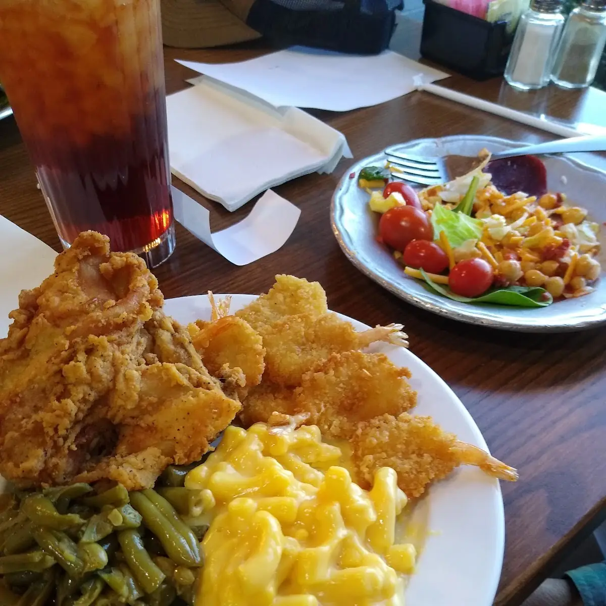 Shrimp and Fried Chicken