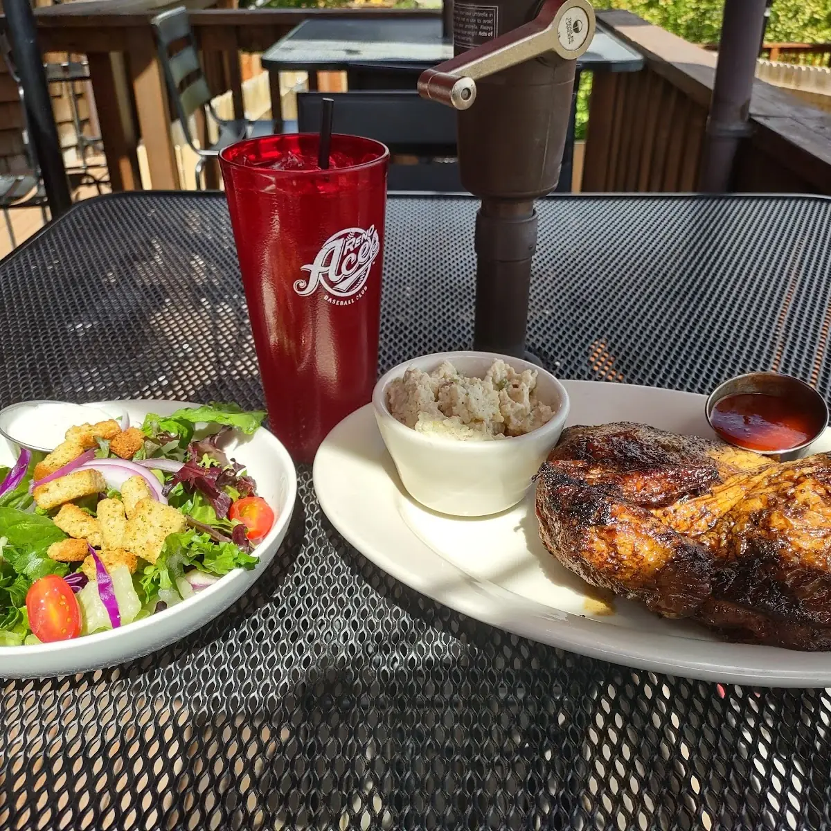 Half Chicken with House Salad