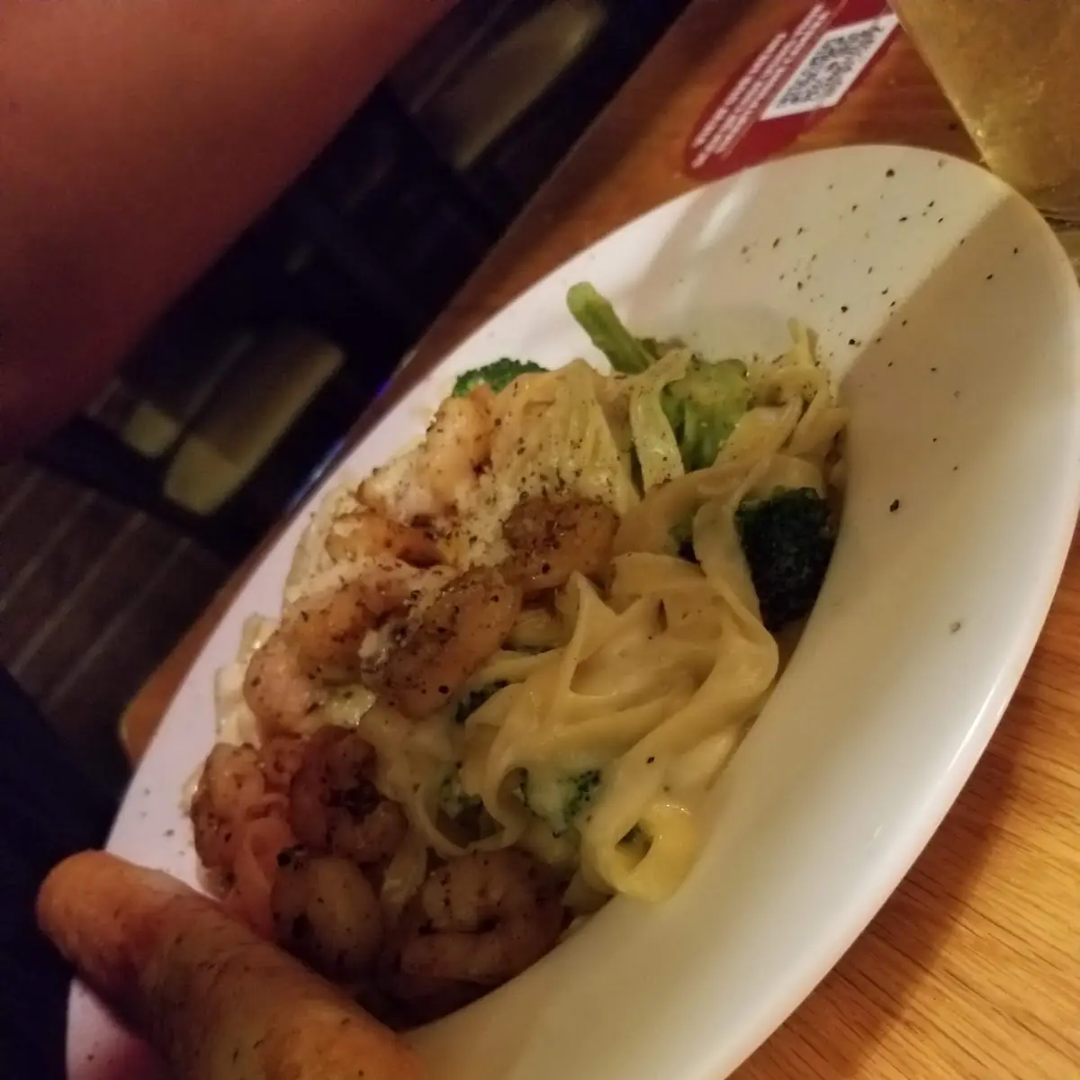 Shrimp Alfredo