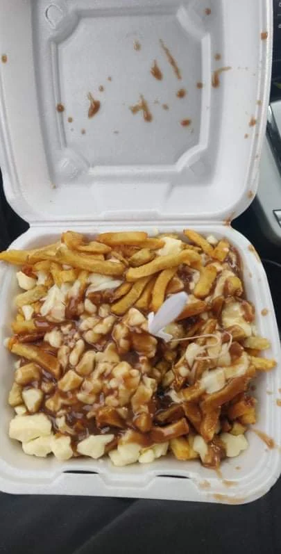 Large Poutine Extra Cheese Curds