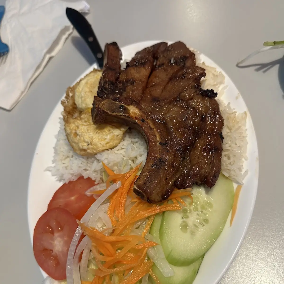 Marinated Grilled Pork Chop