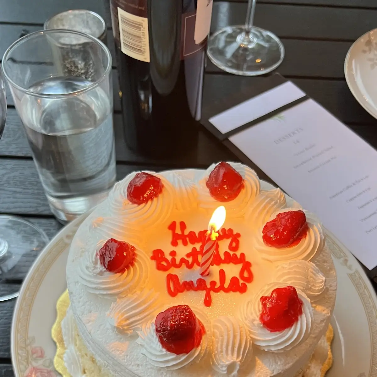 Vanilla Gluten Free Birthday Cake