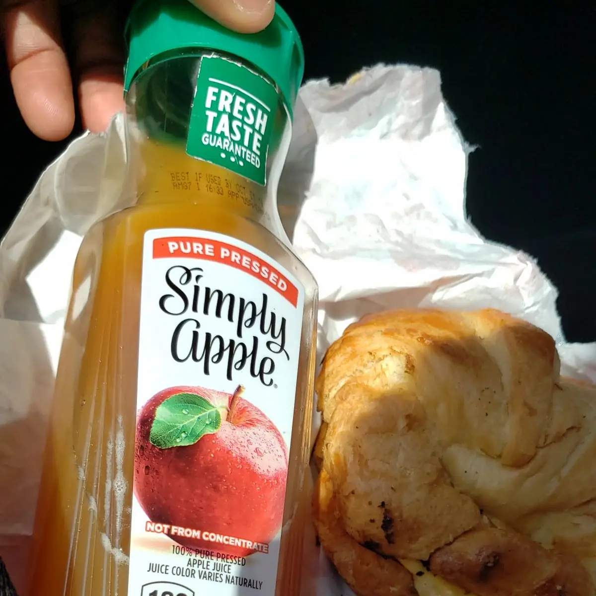 Bacon Egg and Cheese Croissant Sandwich