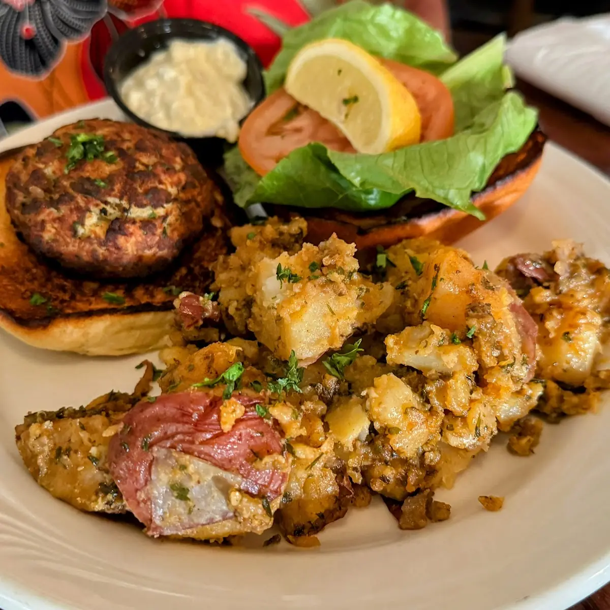 Crab Cake Sandwich