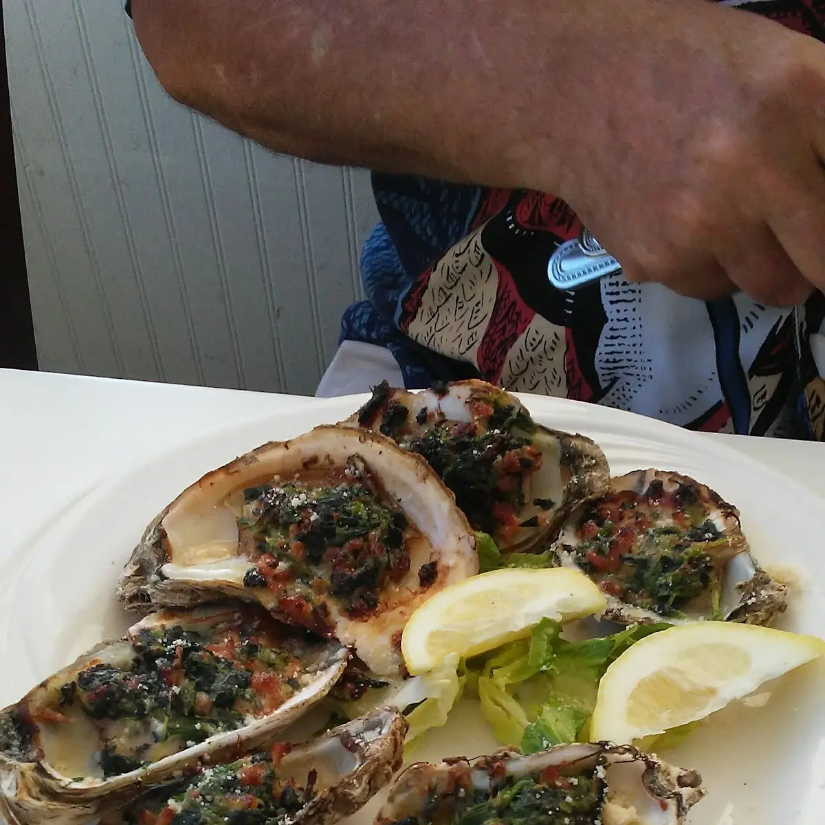 Oysters Rockefeller