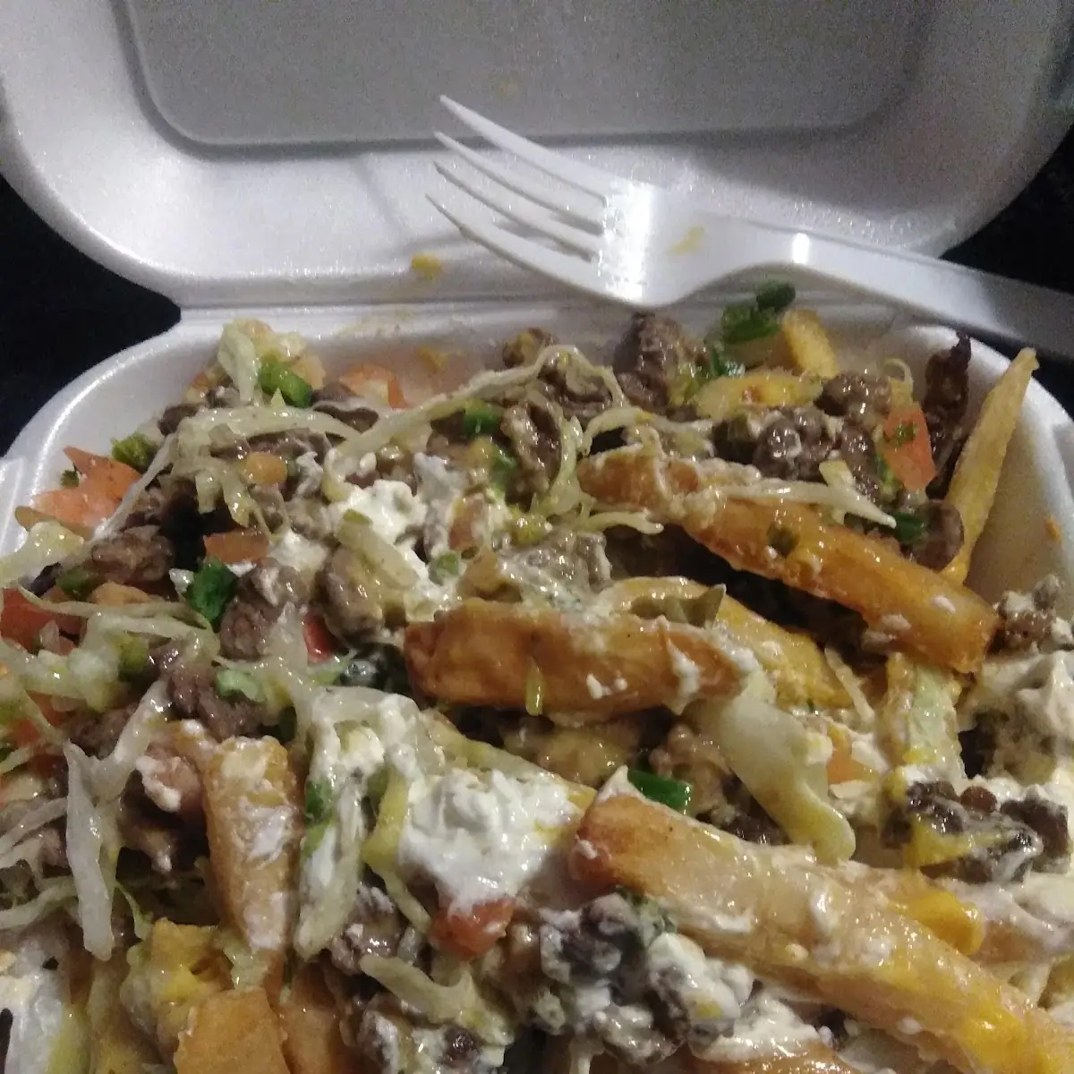 Asada Fries with Cheese