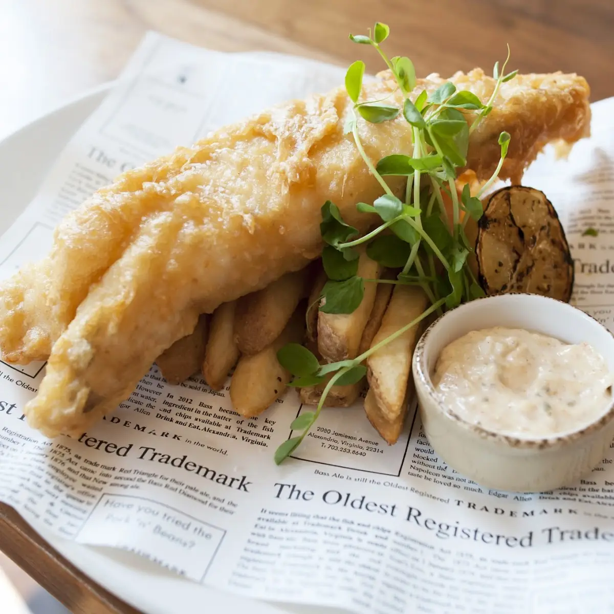 Bass Ale Fish & Chips