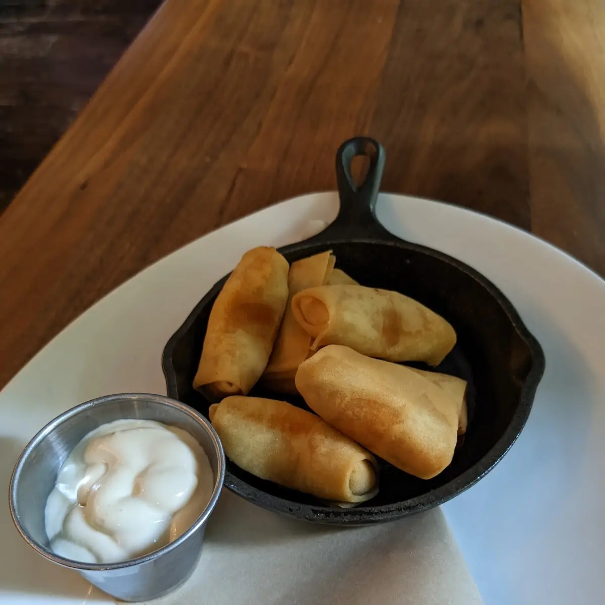 Buffalo Chicken Egg Rolls