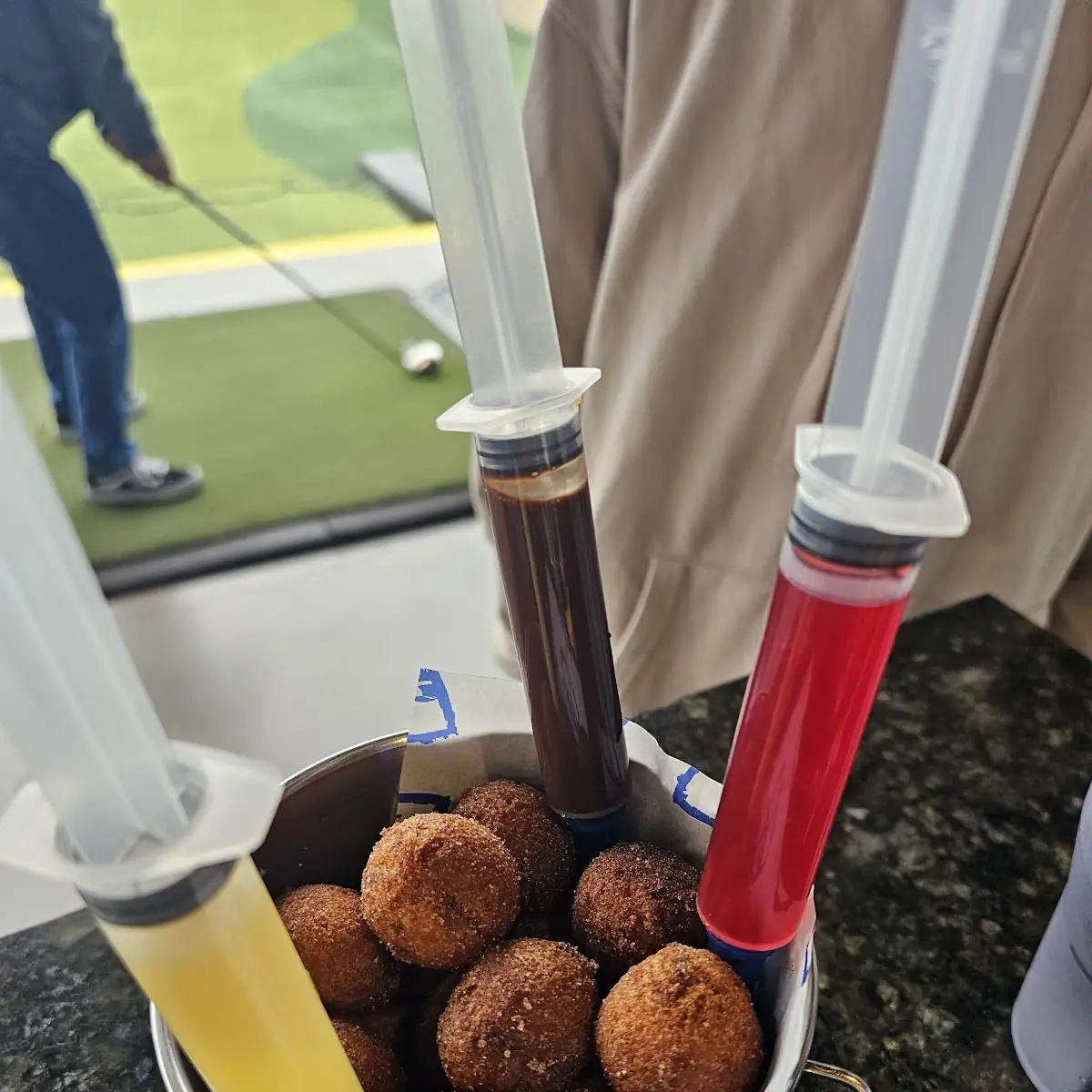 Injectable Donut Holes