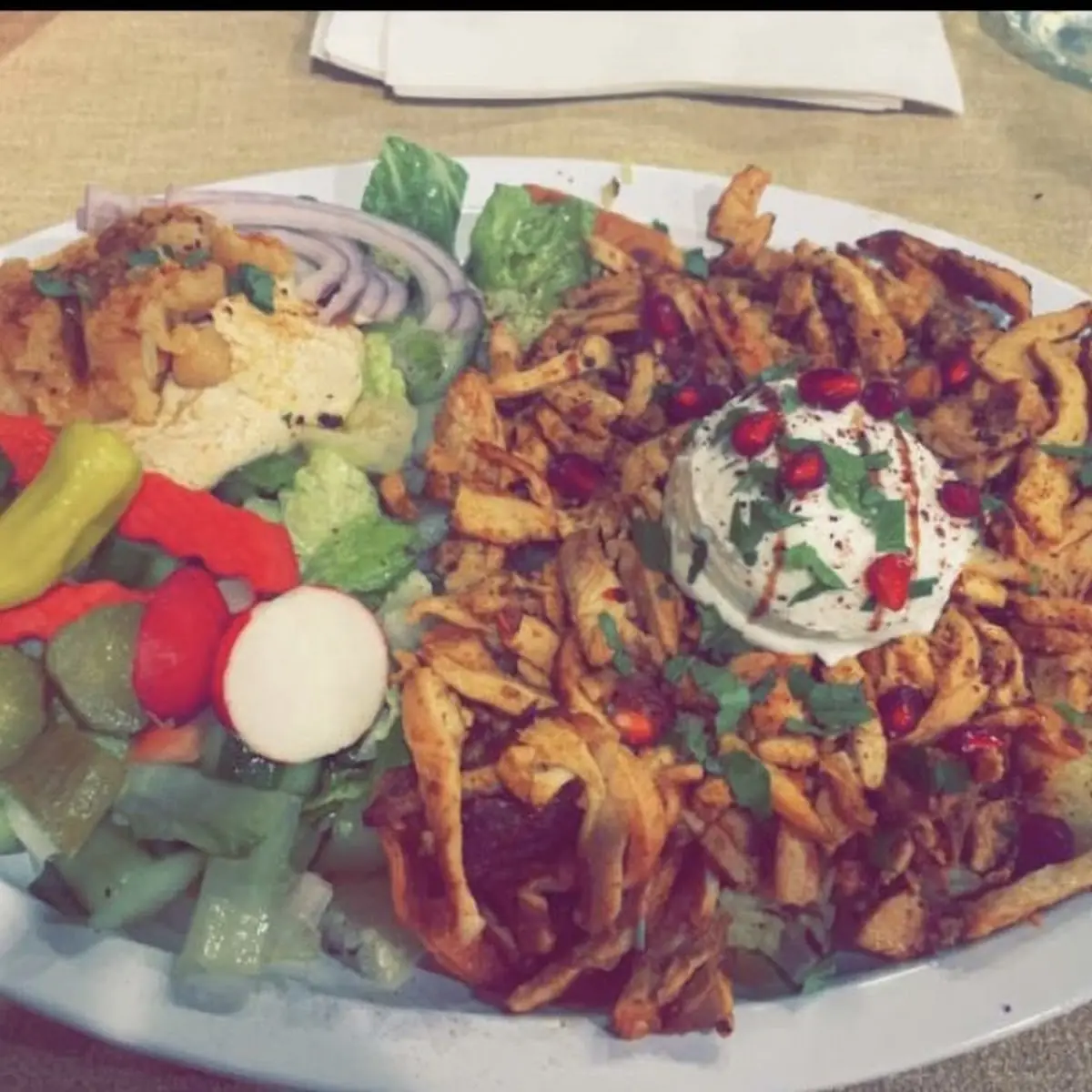 Shawarma Chicken over Rice