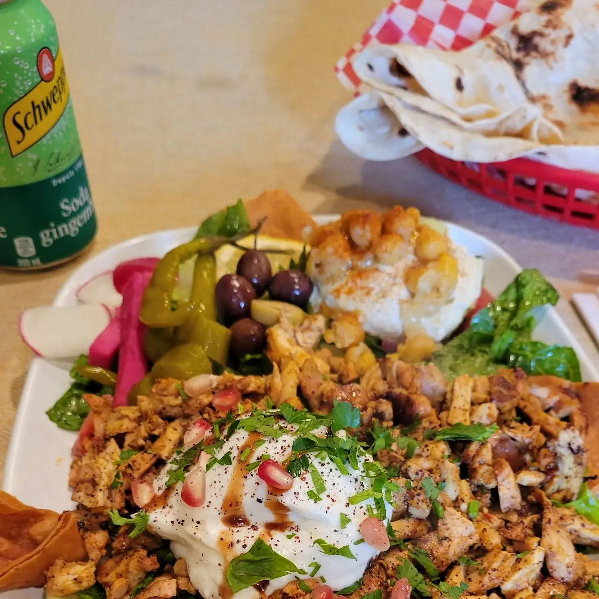 Shawarma Over Salad