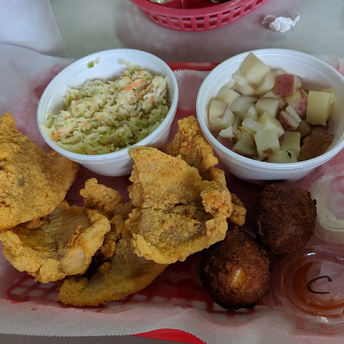 Deep Fried Catfish Fillet