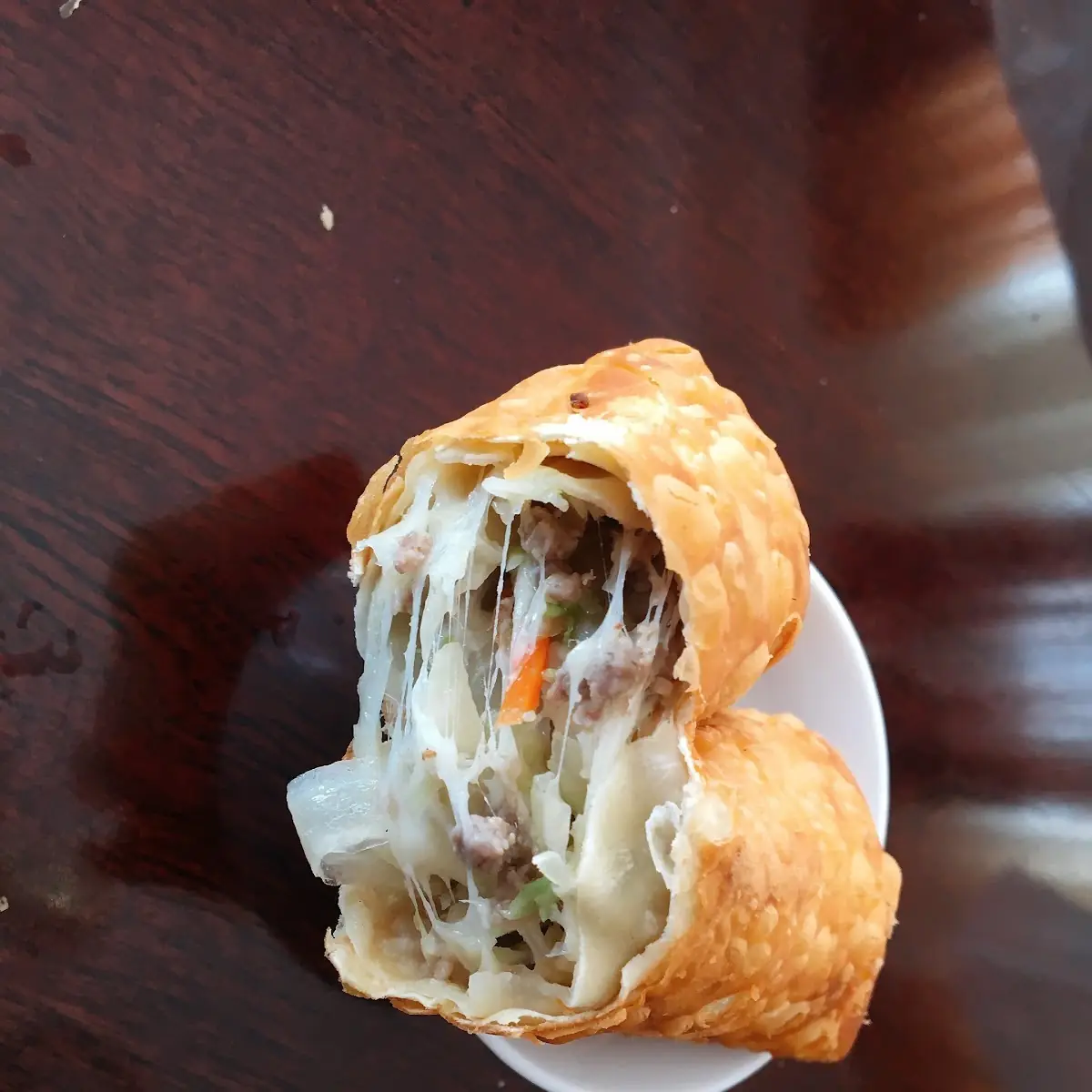 Cheese Steak Egg Roll