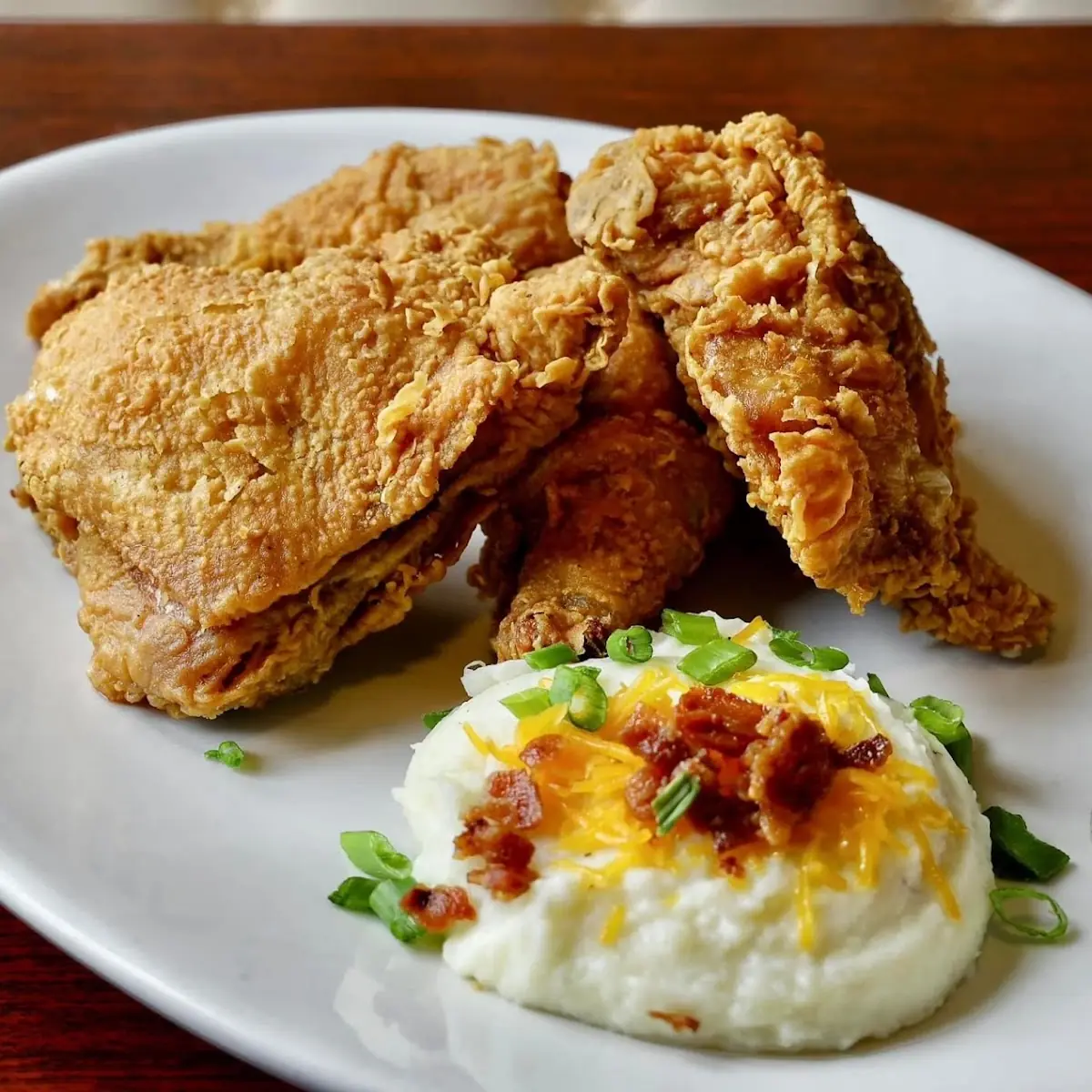 White Fried Chicken