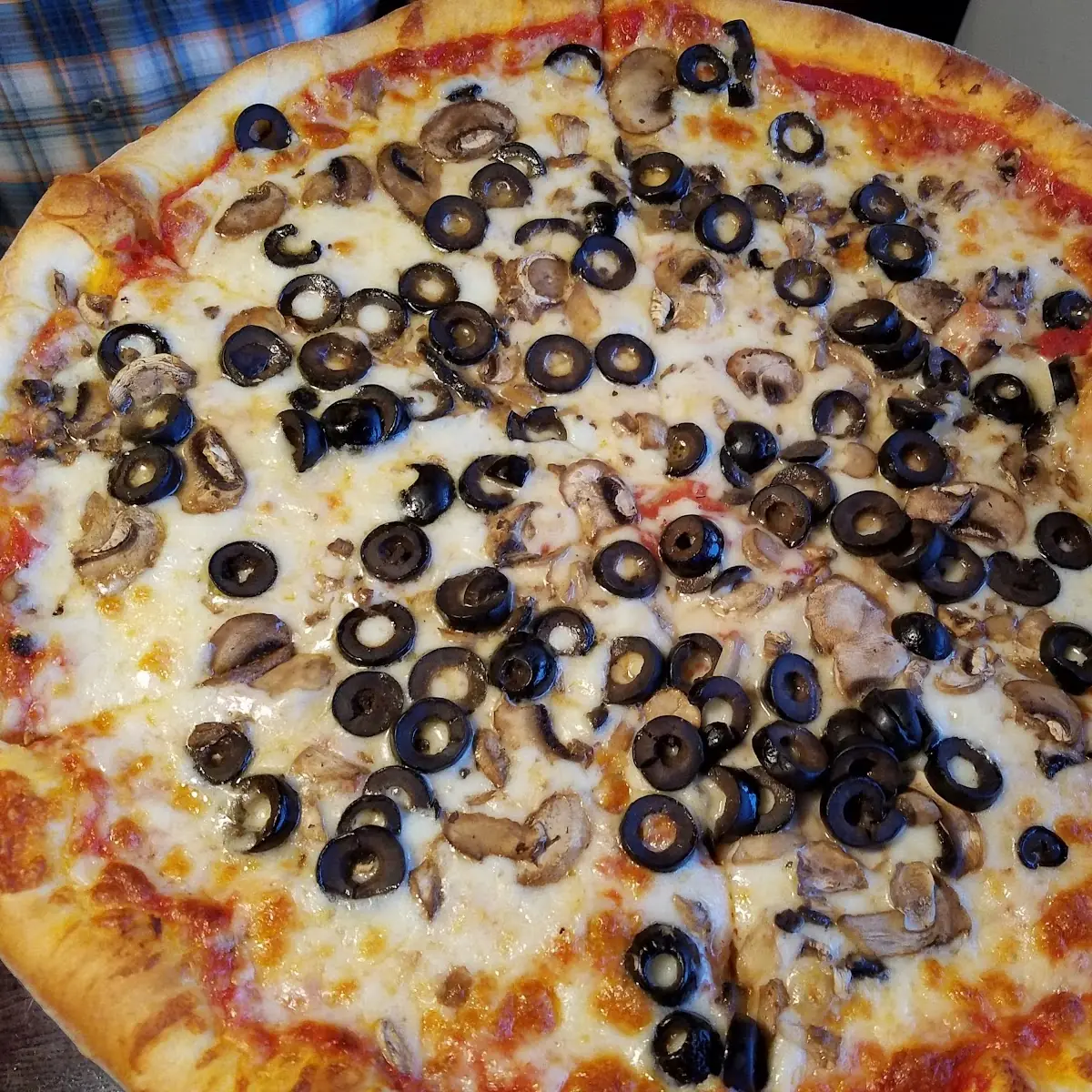 Medium Olive Pizza
